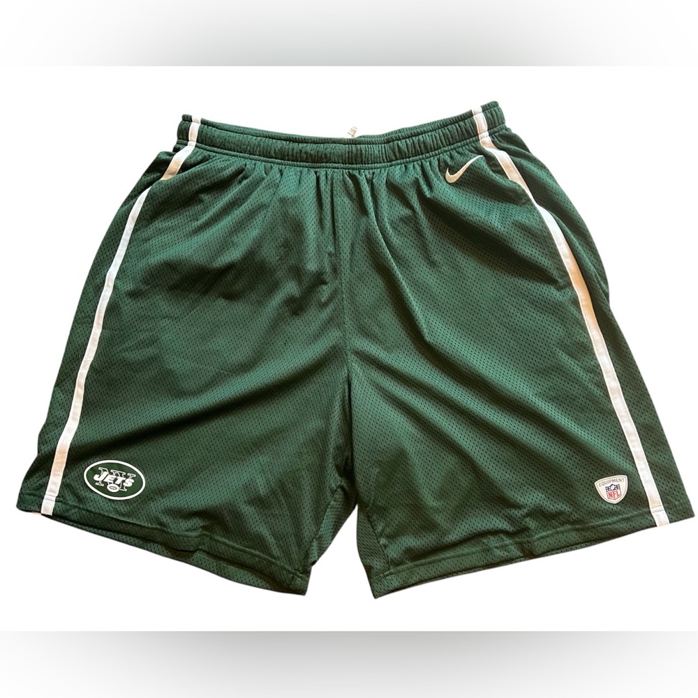 Nike‎ Training Equipment Mesh Athletic Shorts. NFL NY Jets. Men's 3XL - XXXL